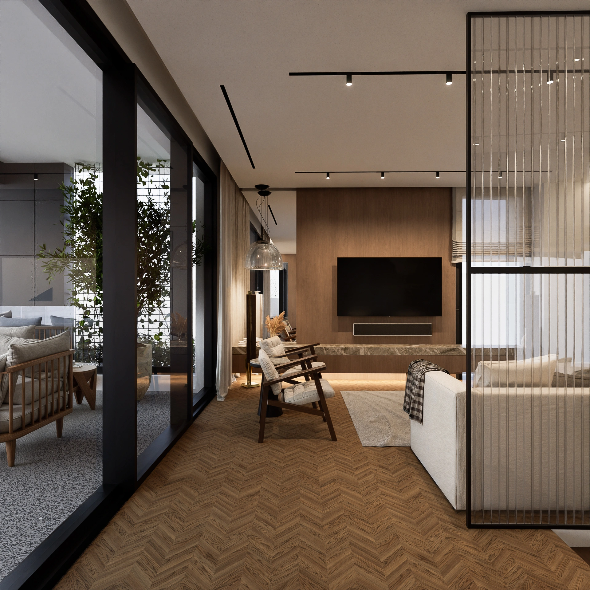 The Paragon 201 interior